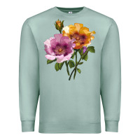Seafoam In Your Eyes Rose Premium Sweatshirt - LillyAllenDesigns