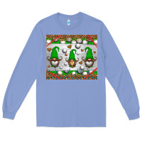 Colony Blue western golf gnome Long Sleeve Tee - HRA Design Shop