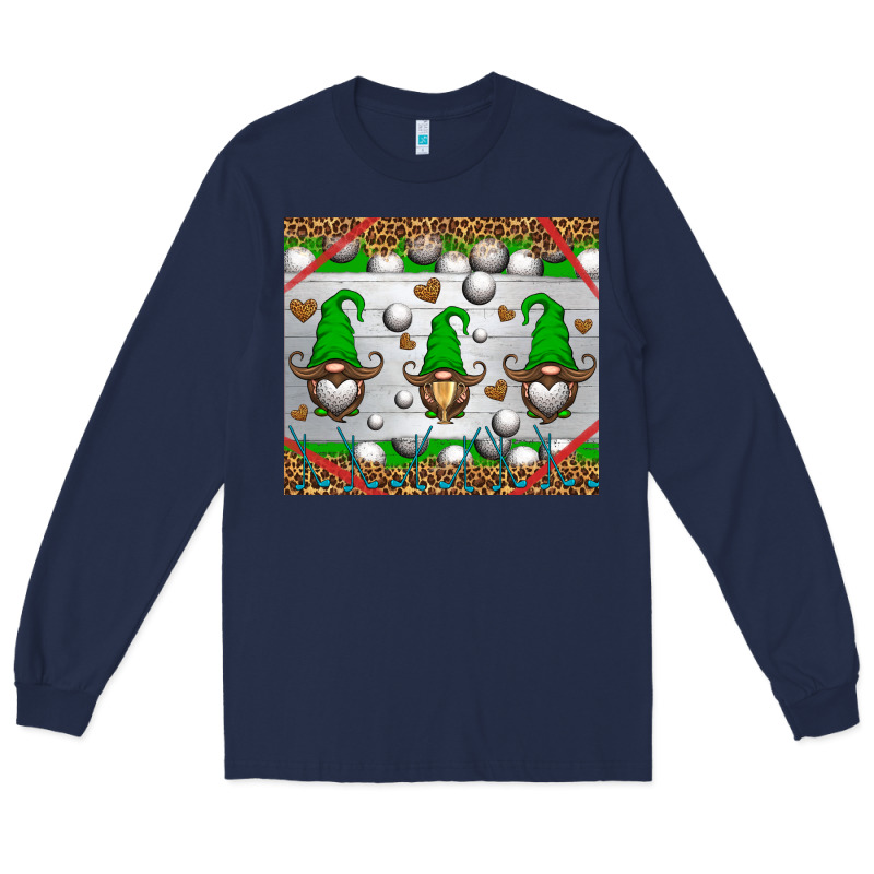 Western Golf Gnome Long Sleeve Tee by HRA Design Shop | Teevron