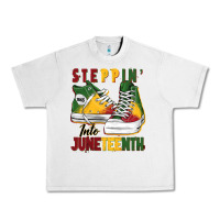 Lunar Rock steppin' into juneteenth Urban Heavy Tee - BarkalooDesign
