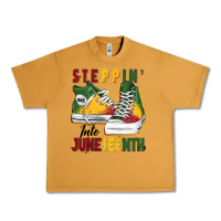 Peanut Butter steppin' into juneteenth Urban Heavy Tee - BarkalooDesign