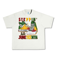 Pistachio steppin' into juneteenth Urban Heavy Tee - BarkalooDesign