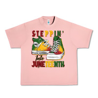 Salmon steppin' into juneteenth Urban Heavy Tee - BarkalooDesign
