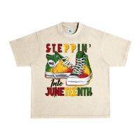 Sandshell steppin' into juneteenth Urban Heavy Tee - BarkalooDesign