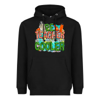 Black pe teacher but cooler Heavyweight Hoodie - NancyCooperArtShop