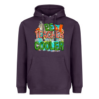 Plum pe teacher but cooler Heavyweight Hoodie - NancyCooperArtShop