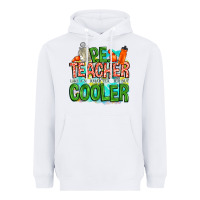 White pe teacher but cooler Heavyweight Hoodie - NancyCooperArtShop