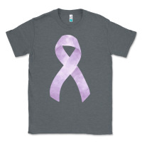 Charcoal Heather testicular cancer ribbon fa element Classic Tee - FaDigitalArtStudio