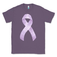 Lavender testicular cancer ribbon fa element Classic Tee - FaDigitalArtStudio