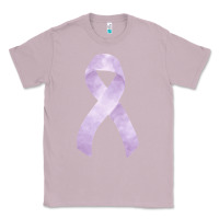Lilac testicular cancer ribbon fa element Classic Tee - FaDigitalArtStudio