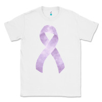 White testicular cancer ribbon fa element Classic Tee - FaDigitalArtStudio
