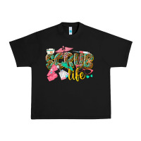 Black scrub life Urban Heavy Tee - texasbilliewilder