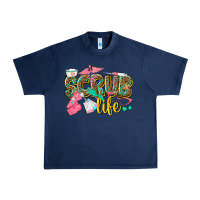 Navy scrub life Urban Heavy Tee - texasbilliewilder