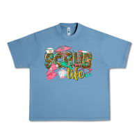 Pebble Blue scrub life Urban Heavy Tee - texasbilliewilder