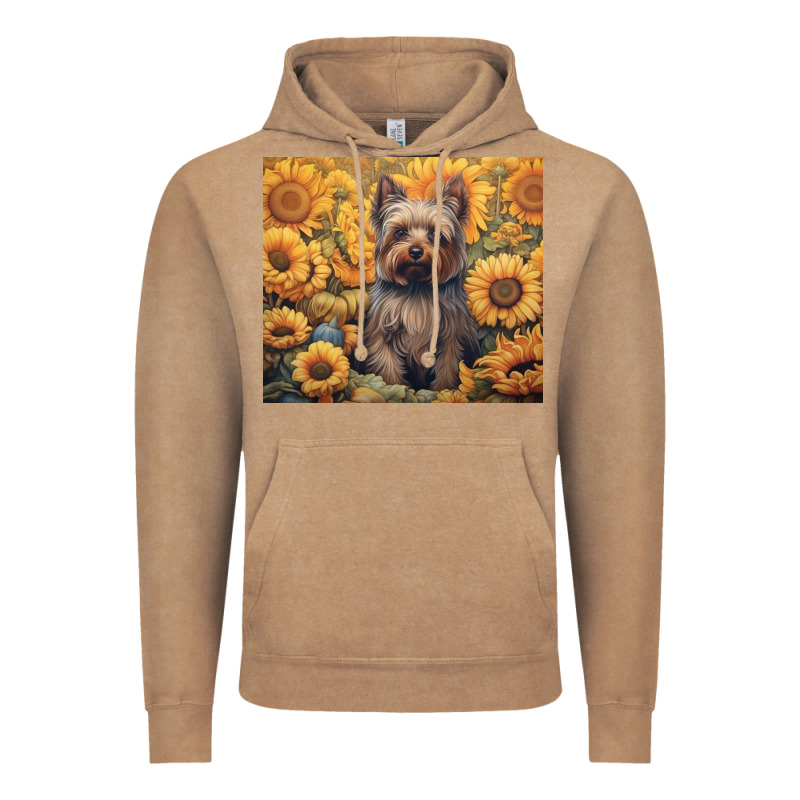 Yorkshire Terrier Vintage Hoodie by Unal Design | Teevron