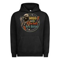 Pigment Black dads with beards are better Urban Hoodie - Artiststas