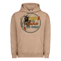 Pigment Burro dads with beards are better Urban Hoodie - Artiststas