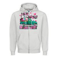 Dove Grey i can totally make that Zipper Hoodie - AdoDesignShop