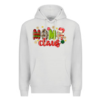 Dove Grey mama claus Premium Hoodie - MaliasSmallBusiness