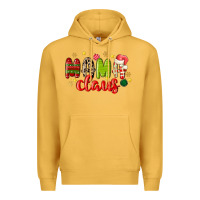 Mustard mama claus Premium Hoodie - MaliasSmallBusiness