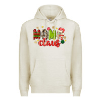 Oatmeal Heather mama claus Premium Hoodie - MaliasSmallBusiness
