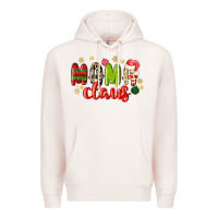 Pale Pink mama claus Premium Hoodie - MaliasSmallBusiness
