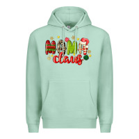 Seafoam mama claus Premium Hoodie - MaliasSmallBusiness