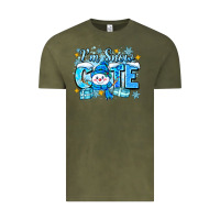 Vintage Olive im snow cute Vintage Tee - Zillion Design Studio