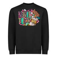 Black Nail Tech afro nail art Heavyweight Sweatshirt - RanaPortraitStore