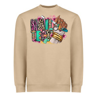 Mushroom Nail Tech afro nail art Heavyweight Sweatshirt - RanaPortraitStore