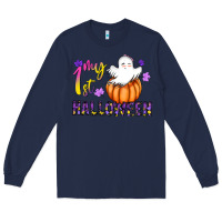 Navy my 1st halloween Long Sleeve Tee - CowhideDigitalArt
