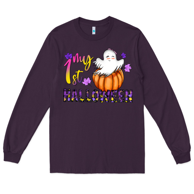 My 1st Halloween Long Sleeve Tee by CowhideDigitalArt | Teevron