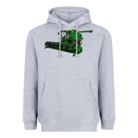 Heather Grey Harvester Heavyweight Hoodie - LillyAllenDesigns