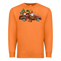 Carrot Christmas Truck Elf Santa snowman reindeer Premium Sweatshirt - NancyCooperArtShop
