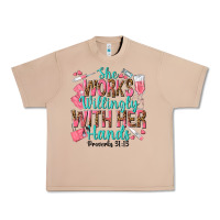 Burro she works willingly with her hands Urban Heavy Tee - texasbilliewilder