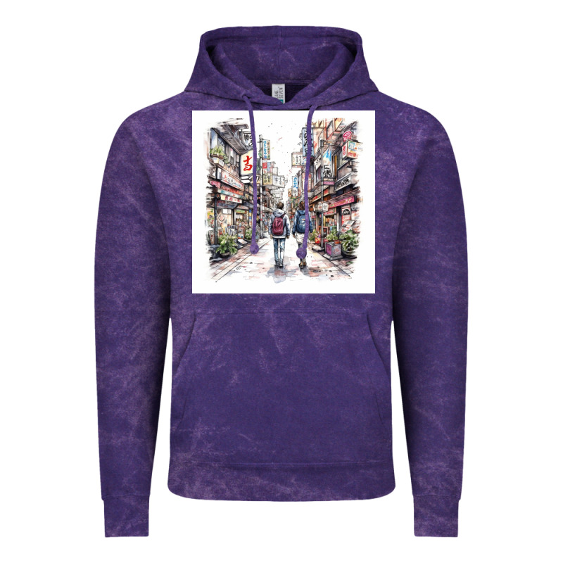 Japan Street Vintage Hoodie by Unal Design | Teevron