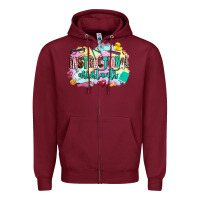 Burgundy instructional assistant's Zipper Hoodie - AdoDesignShop
