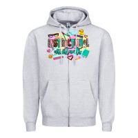 Heather Grey instructional assistant's Zipper Hoodie - AdoDesignShop