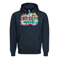 Navy instructional assistant's Zipper Hoodie - AdoDesignShop
