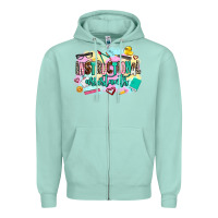 Seafoam instructional assistant's Zipper Hoodie - AdoDesignShop