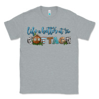 Heather Grey life is better at the cottage Classic Tee - HRA Design Shop