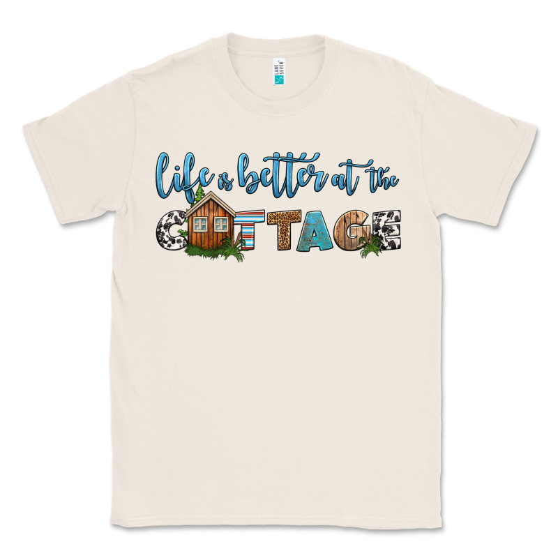 Life Is Better At The Cottage Classic Tee by HRA Design Shop | Teevron