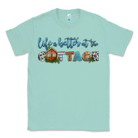 Seafoam life is better at the cottage Classic Tee - HRA Design Shop