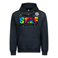 Navy self love tie dye Urban Hoodie - Artiststas