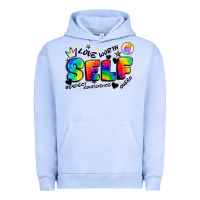 Pigment Grape Ice self love tie dye Urban Hoodie - Artiststas