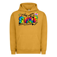 Pigment Peanut Butter self love tie dye Urban Hoodie - Artiststas