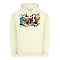 Pigment Pistachio self love tie dye Urban Hoodie - Artiststas