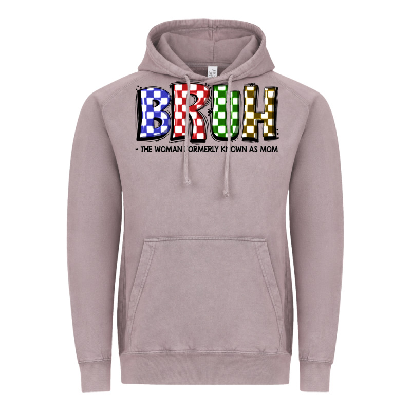Bruh The Woman Formerly Known As Mom Vintage Hoodie by JahusDesignShop | Teevron