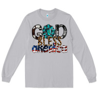 Moon Dust god bless america Long Sleeve Tee - SublimationCraftShop