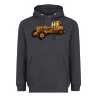 Smoke Motor Grader Heavyweight Hoodie - LillyAllenDesigns
